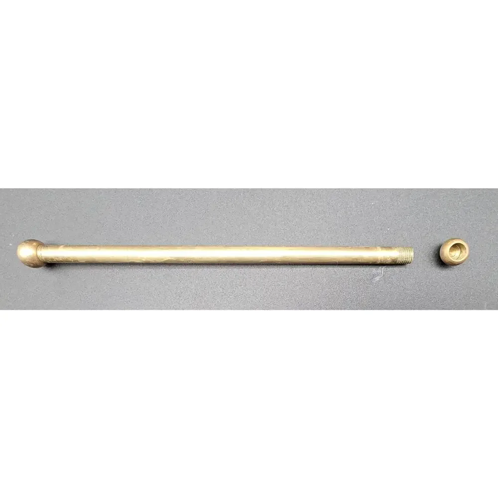 Vintage Brass Toilet Paper Holder Stand Free Standing Bathroom Roll Caddy 22